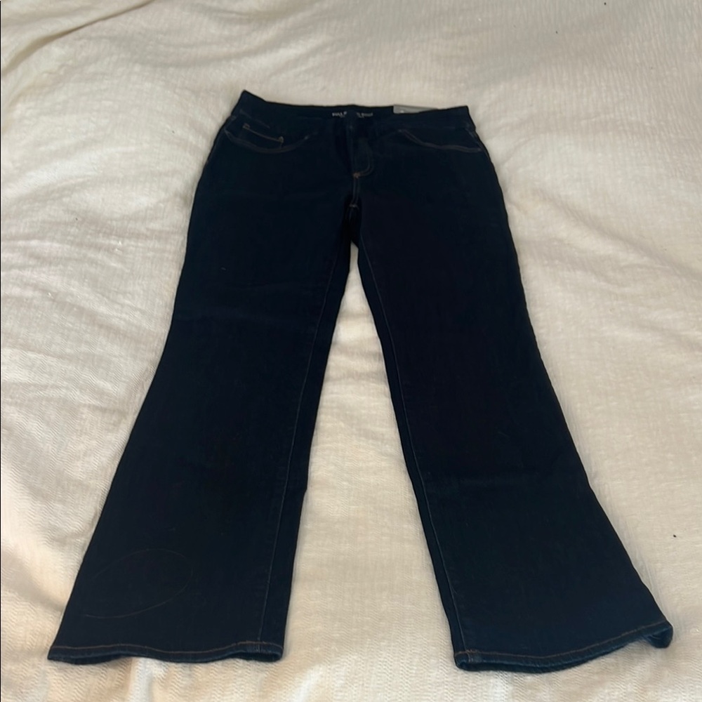 Women's dark Blue Pull On Slim Chico Jeans NWT